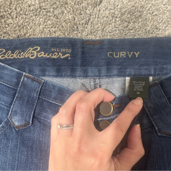 Eddie Bauer Women’s Curvy Fit Jeans | Size 10 - Picture 2 of 8